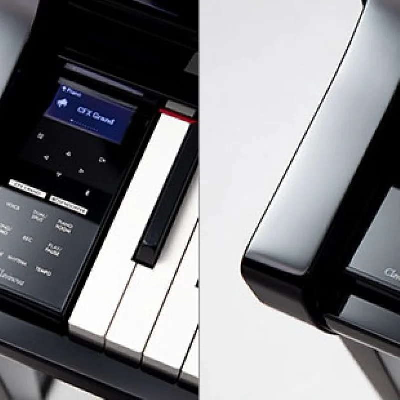 Không gian showroom Elite Piano trưng bày YAMAHA CLP-795 GP WH