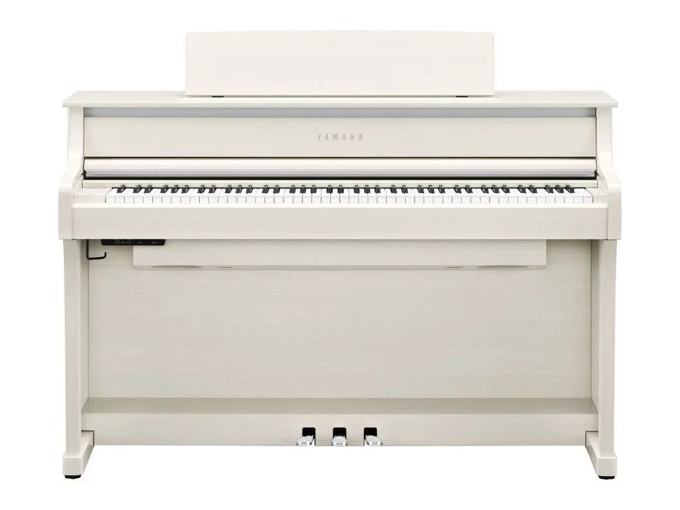 YAMAHA CLP-875 WB – Mặt sau và hệ thống dây đàn Yamaha