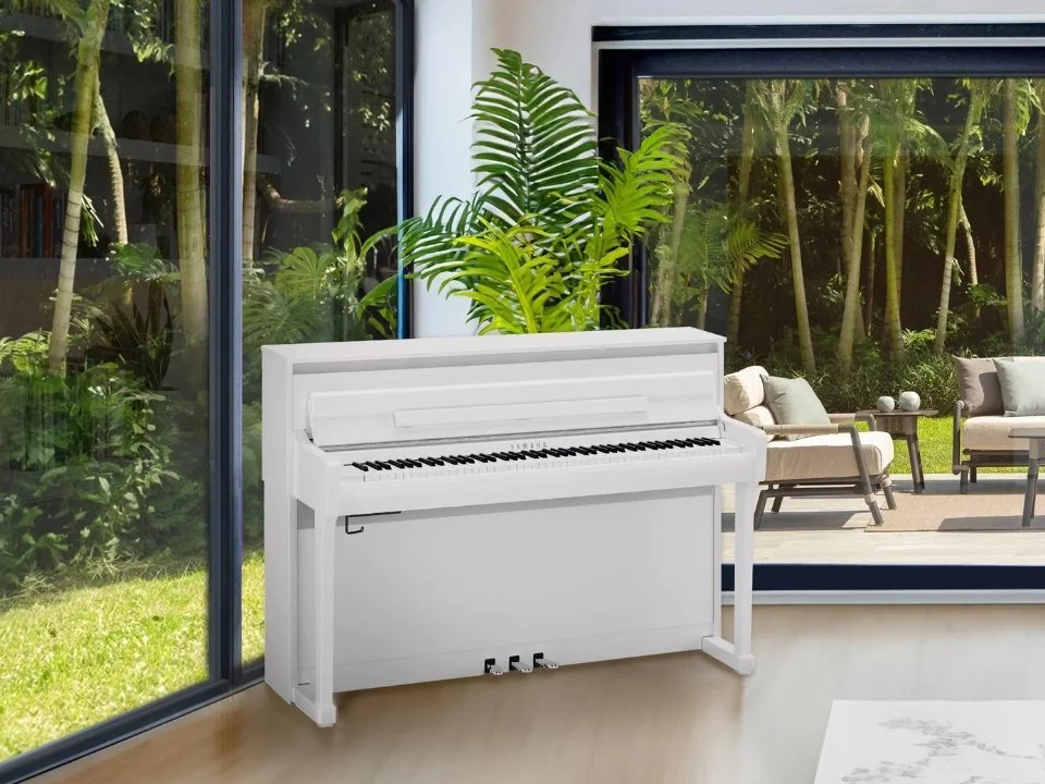 YAMAHA CLP-885 PW - Đàn Piano Yamaha tại Elite Piano
