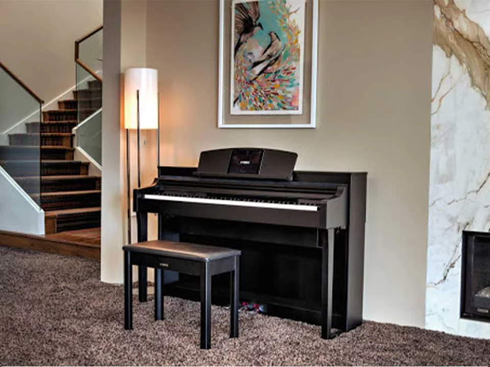 Đàn piano Yamaha YAMAHA CSP-170 B (USED) – Chi tiết bàn phím