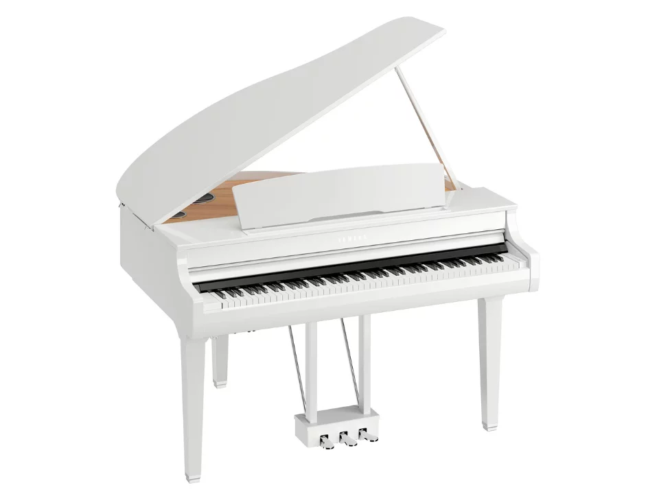 Đàn piano Yamaha YAMAHA CSP-295GPWH – Chi tiết bàn phím