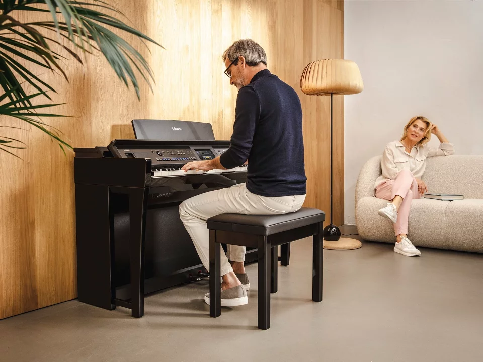 Đàn piano Yamaha Yamaha CVP-905 PE – Chi tiết bàn phím