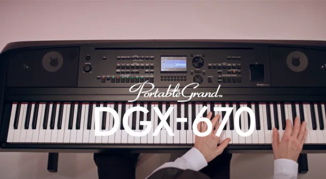 YAMAHA DGX-670 B – Toàn cảnh thiết kế tại Elite Piano