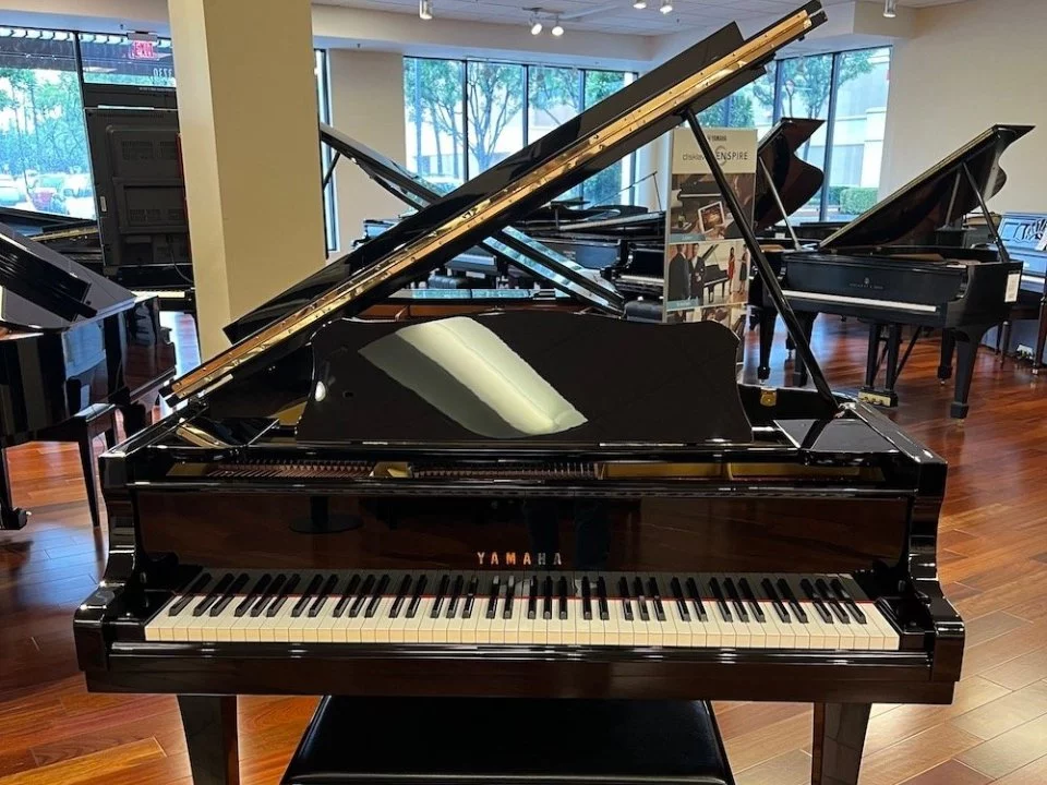 Đàn piano Yamaha YAMAHA G2E – Chi tiết bàn phím