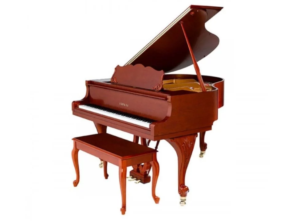 YAMAHA GB1K FP – Mặt sau và hệ thống dây đàn Yamaha