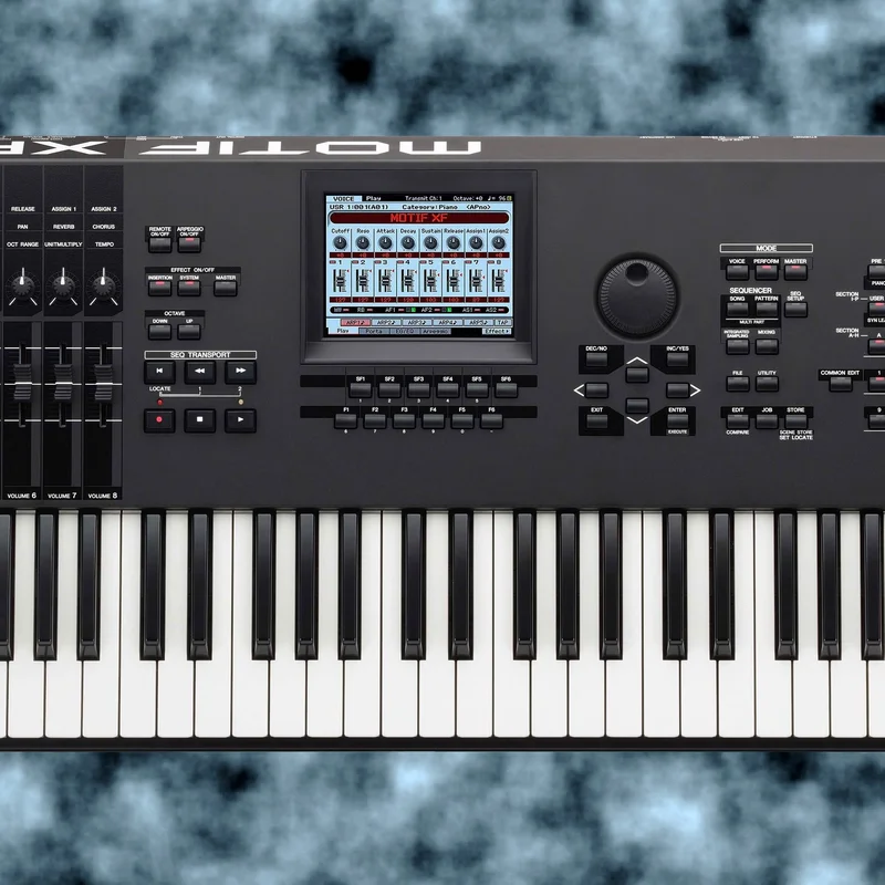 Đàn piano Yamaha Yamaha MOTIF XF6 – Chi tiết bàn phím