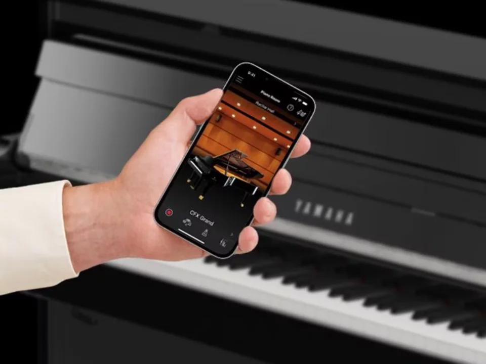 Đàn piano Yamaha YAMAHA NU1XA PE (USED) – Chi tiết bàn phím