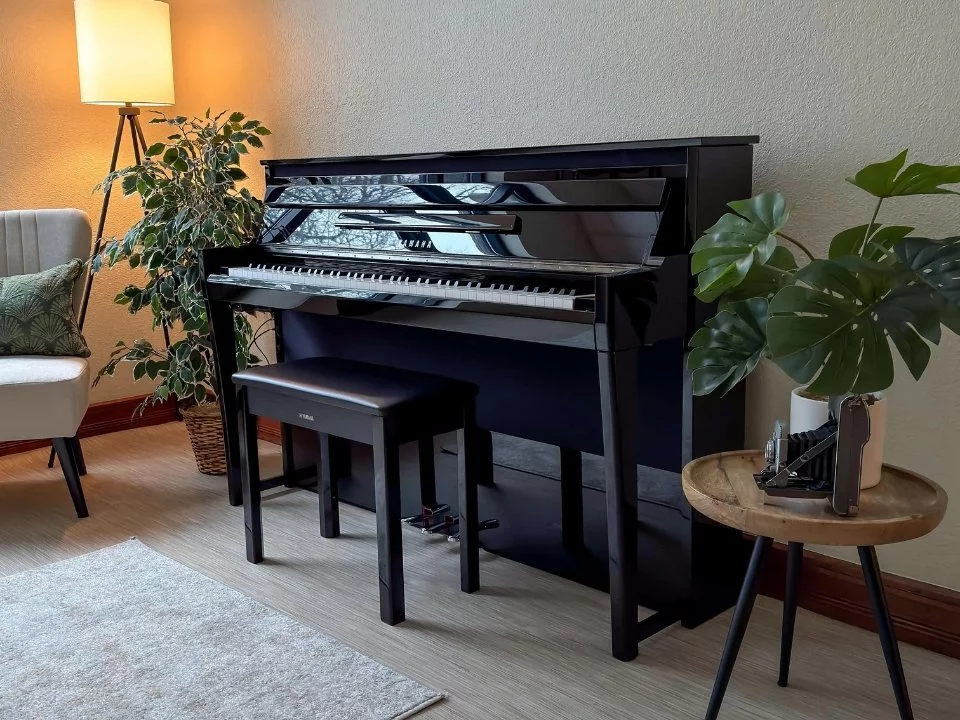 Đàn piano Yamaha YAMAHA NU1XA PE – Chi tiết bàn phím