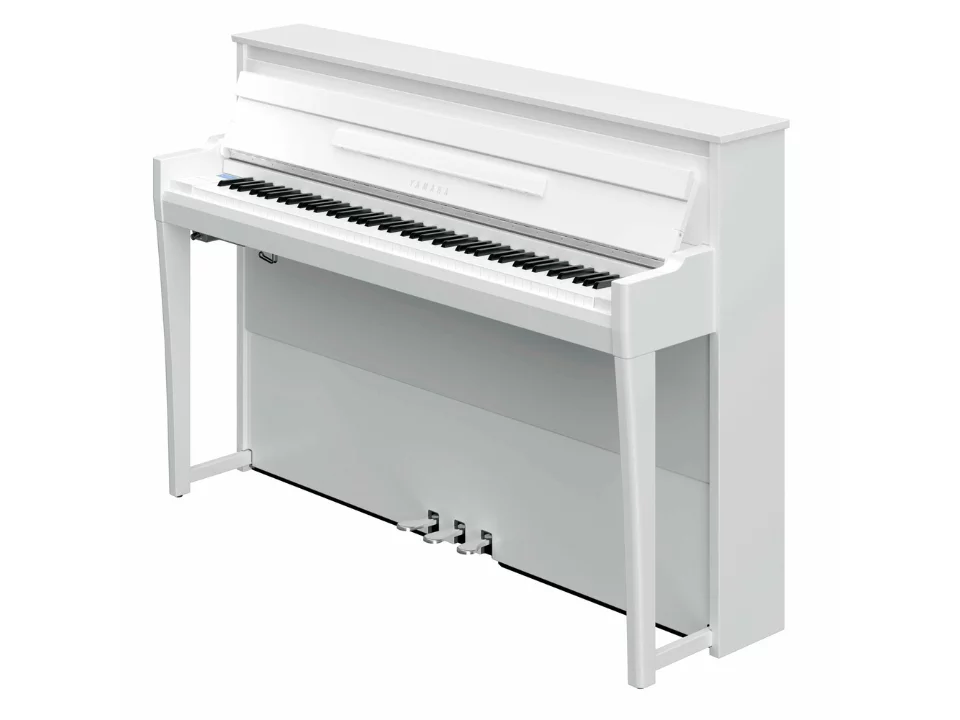 Review YAMAHA NU1XA PW – Hình ảnh thực tế tại showroom Elite Piano