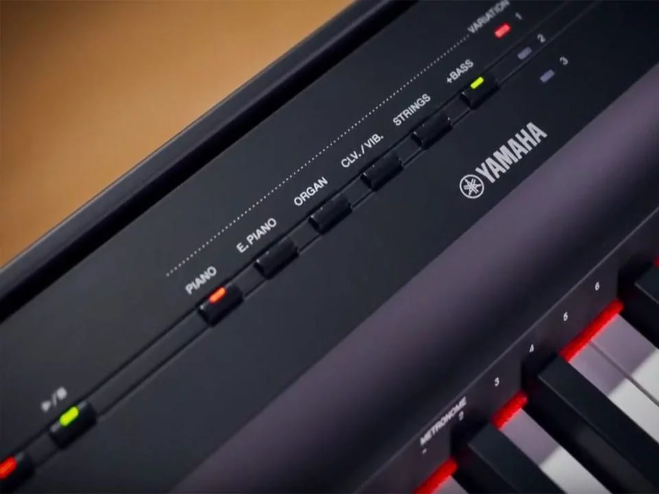 Đàn piano Yamaha YAMAHA P-115 – Chi tiết bàn phím