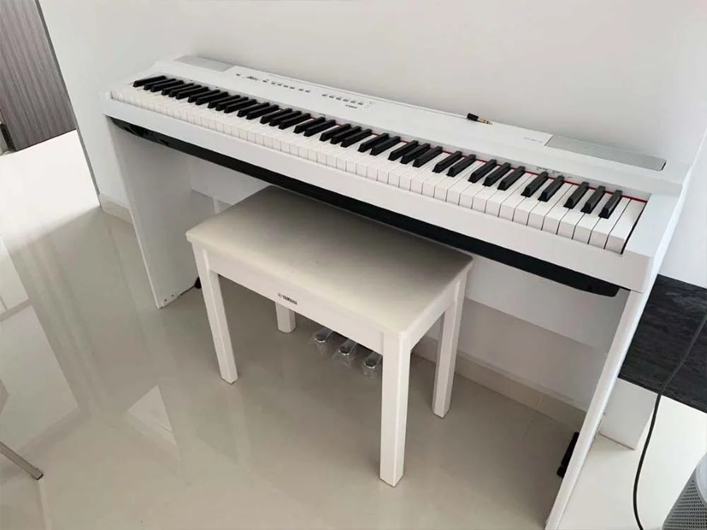 YAMAHA P-125 WH - Đàn Piano Yamaha tại Elite Piano