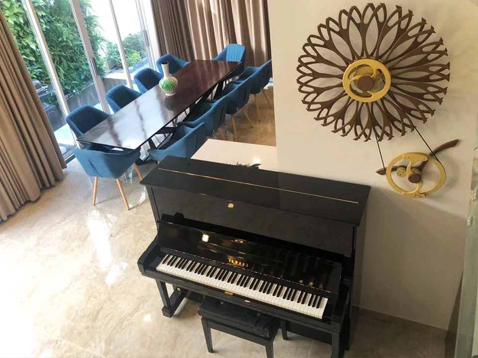Đàn piano Yamaha YAMAHA U3F – Chi tiết bàn phím