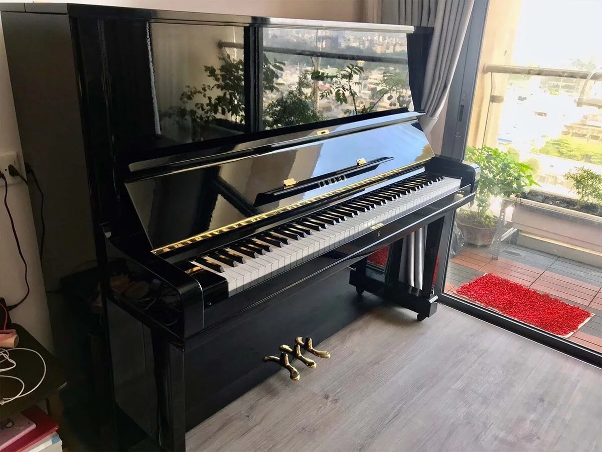 Đàn piano Yamaha YAMAHA U3G – Chi tiết bàn phím