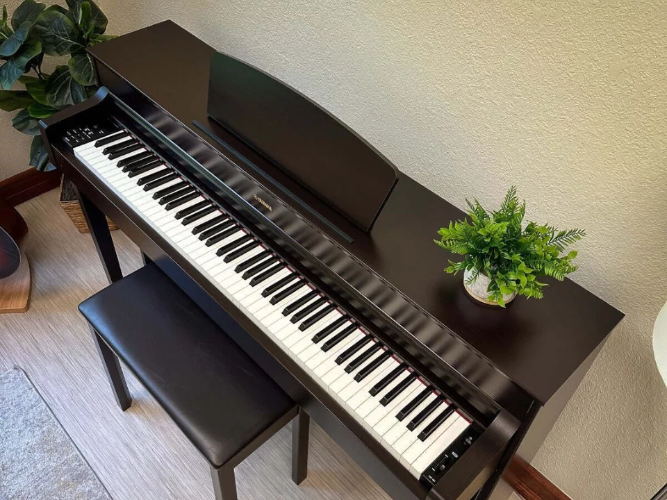 Review YAMAHA YDP-184 R – Hình ảnh thực tế tại showroom Elite Piano