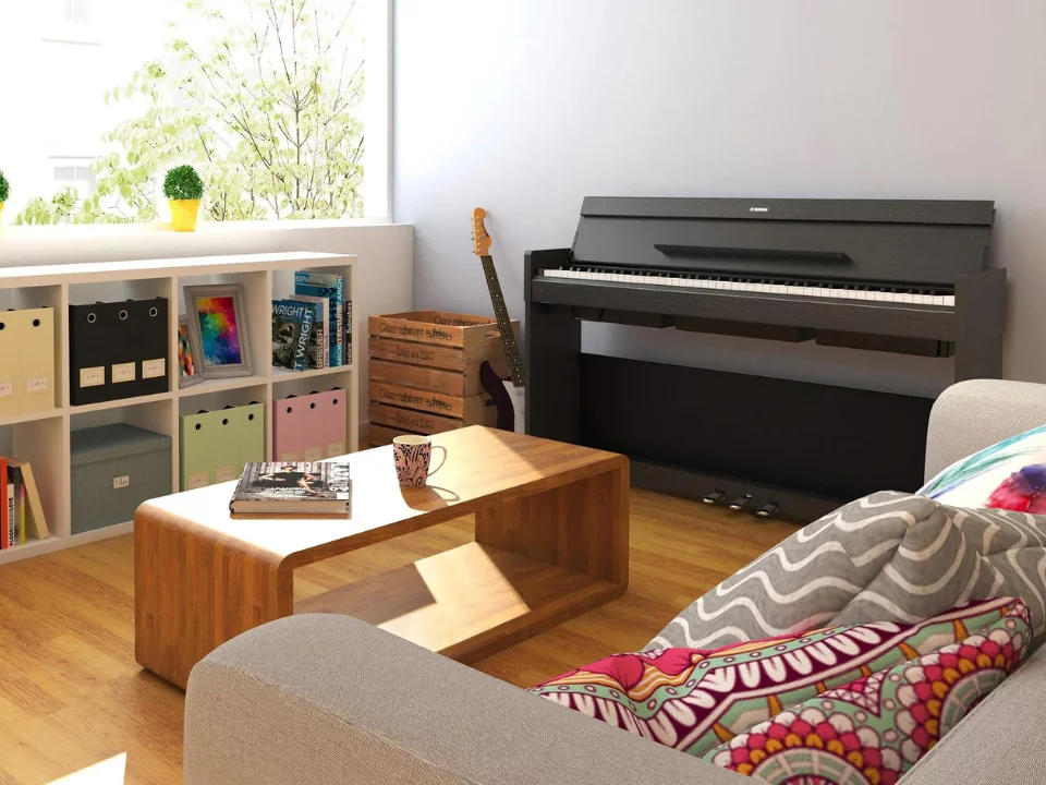 YAMAHA YDP-S34 BW - Đàn Piano Yamaha tại Elite Piano