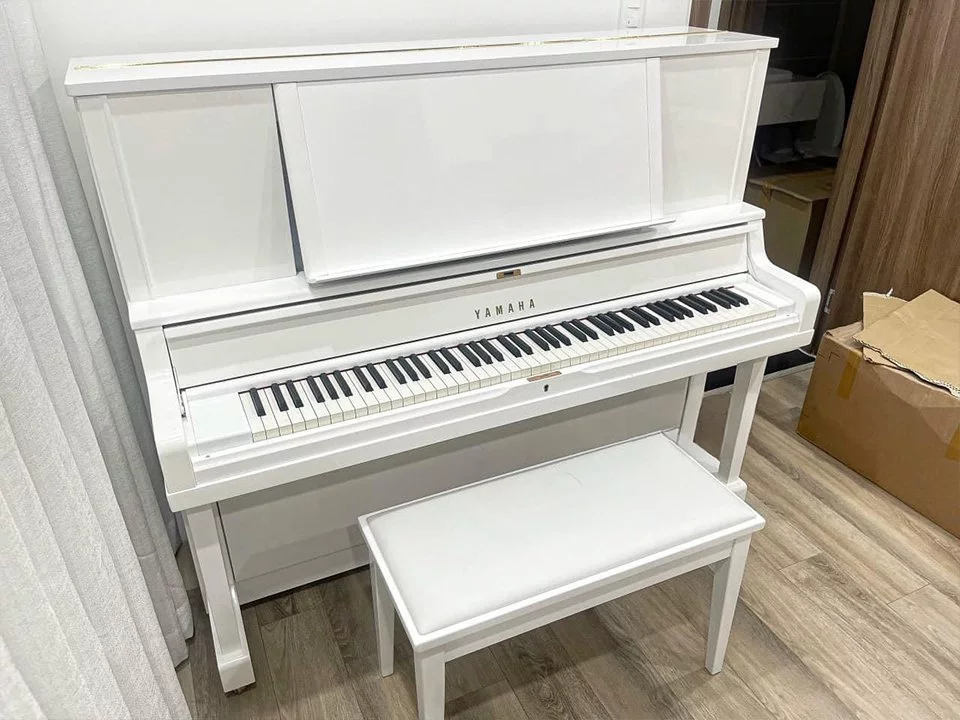 Đàn piano Yamaha YAMAHA YUS5 PWH (new) – Chi tiết bàn phím